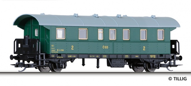 Passenger car 2nd class<br /><a href='images/pictures/Tillig/13018.jpg' target='_blank'>Full size image</a>